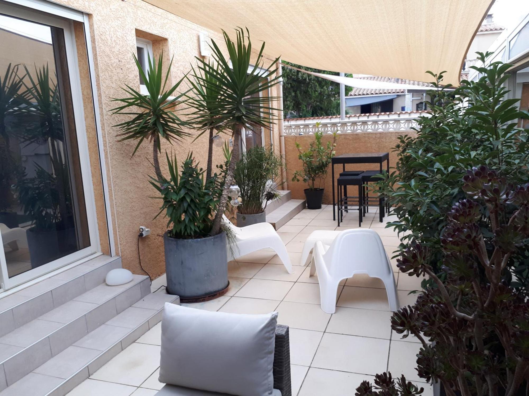 La Casa Tranquilia Chez Vero Et Jj Studio A Marseillan מראה חיצוני תמונה
